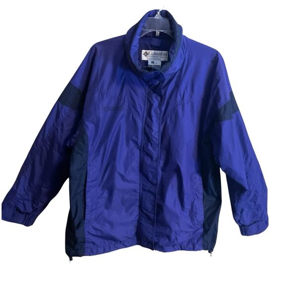 Columbia Sportswear Womens Size L Bugaboo Interchange Purple Jacket Zip Pockets - Picture 1 of 16